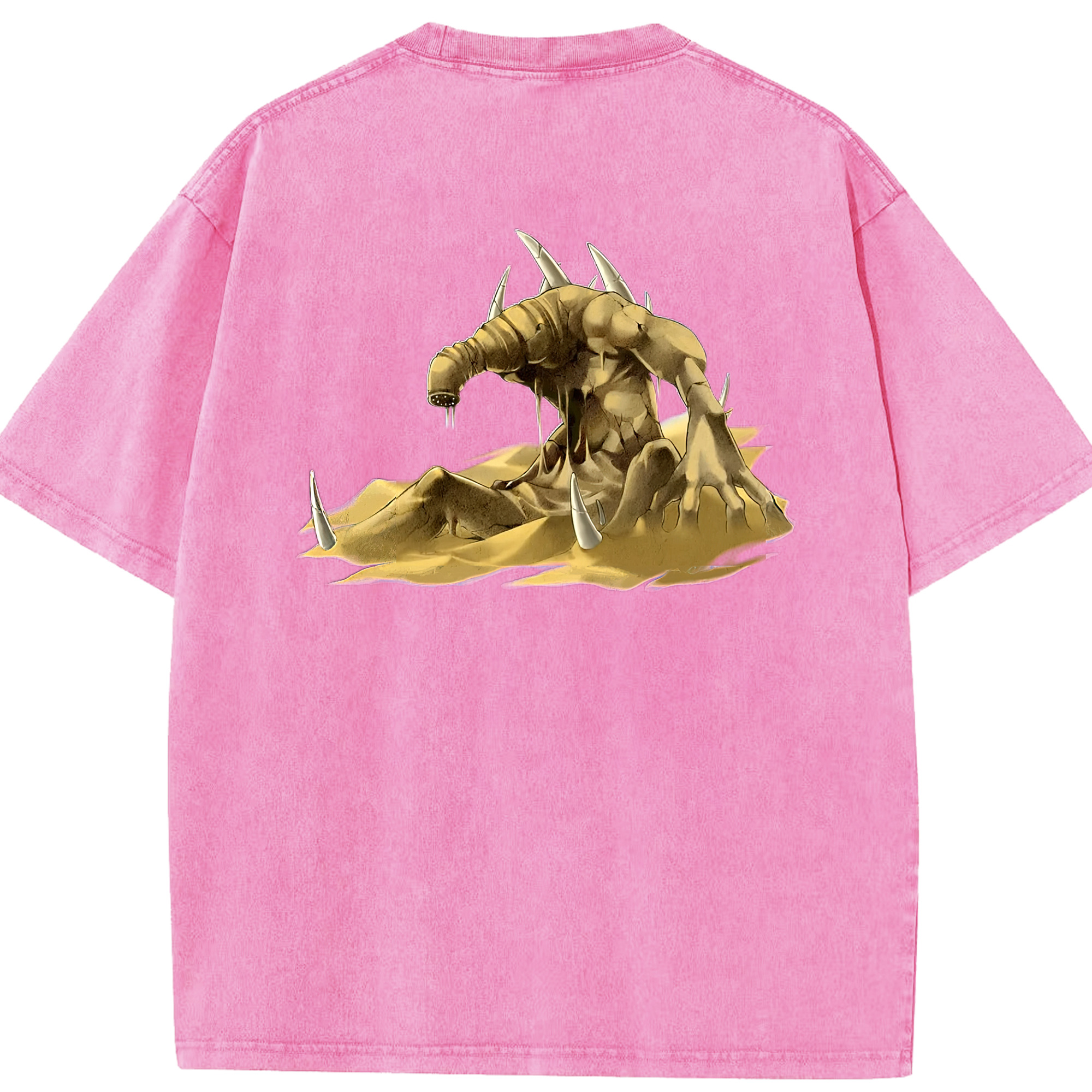 （画像用） 遊☆戯☆王 Yu-Gi-Oh! 綿100% ヴィンテージ風 半袖Tシャツ（背面プリント）
